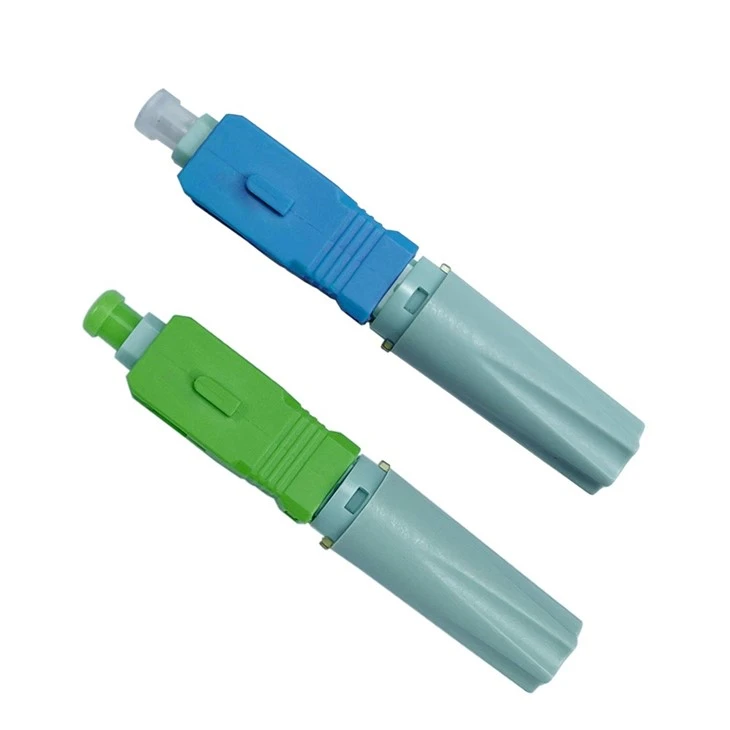 Cysylltydd Cyflym Fiber Optic FTTH SC Cyn Embedded