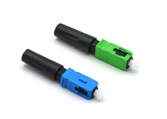 Cysylltydd Ffibr Optegol FTTH SC