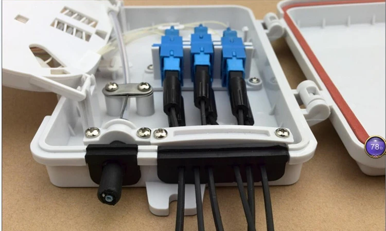 Blwch Terfynell Fiber Optic 6 Craidd
