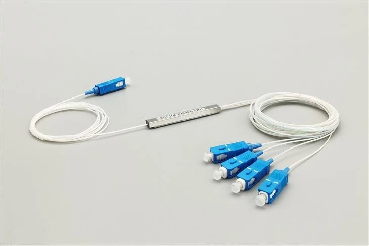 1 × 4 SC UPC Plc Ffibr Llorweddol, Modiwl Mini