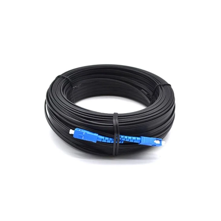 SC/UPC i SC/UPC FTTH Gollwng Cable Cord Patch Singlemode Simplex LSZH