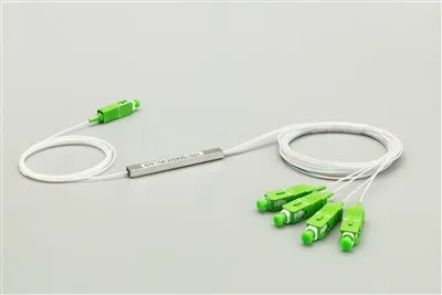 1 × 4 SC APC Plc Ffibr Llorweddol, Modiwl Mini