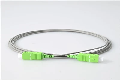 Cord Patch Fiber Optic SC APC SIMPLEX GRAY